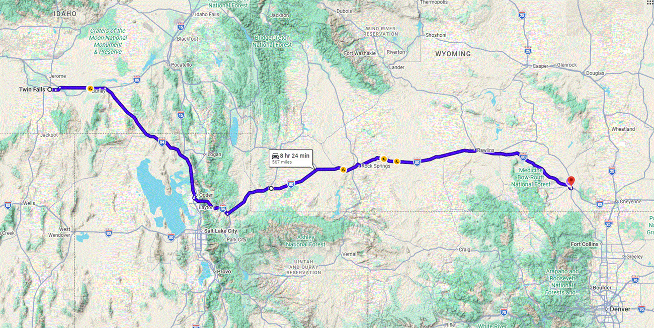 Name:  15-Day 2 - Twin Falls to Laramie, WY - 576 miles.jpg
Views: 2589
Size:  998.5 KB