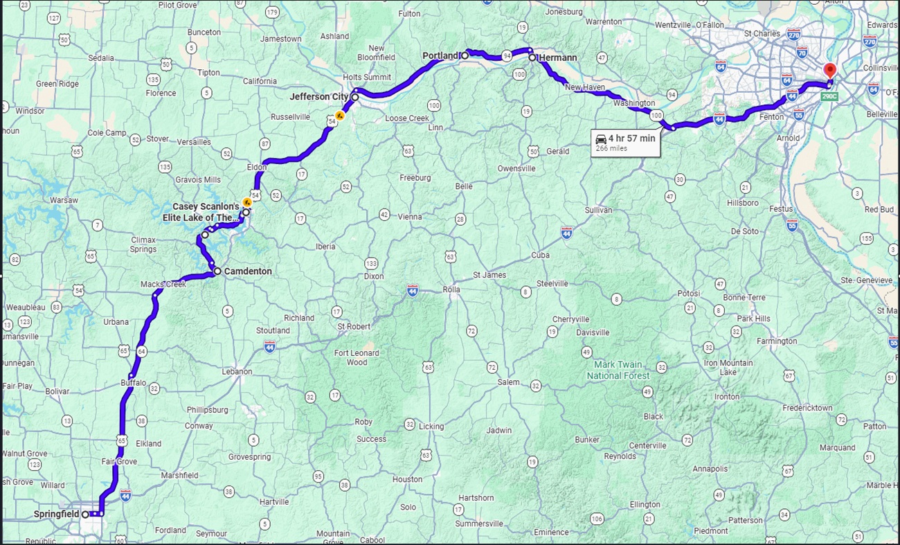 Name:  128 Day 6 - Springfield to St Louis - 280 Miles.jpg
Views: 2198
Size:  507.2 KB